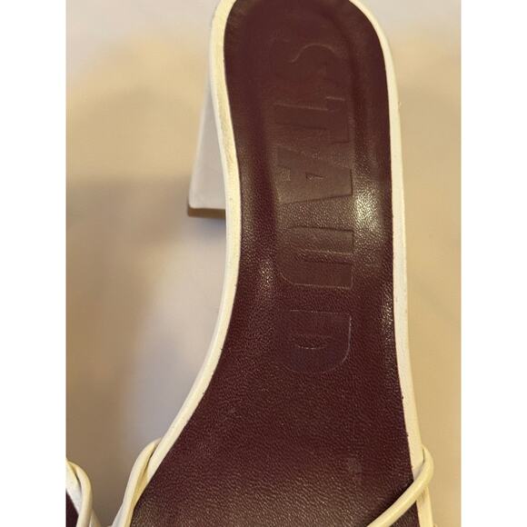 Staud Pippa Cream Heels - Women\'s Size 11 - Display